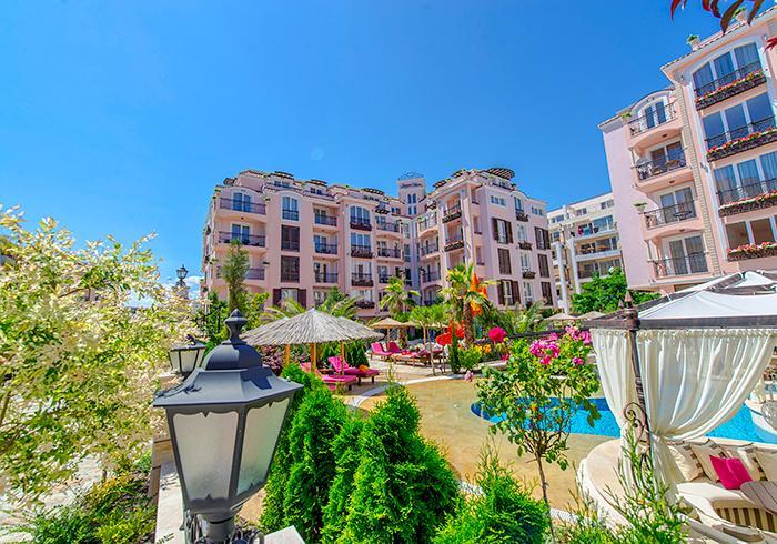 Romance Marine Aparthotel Słoneczny Brzeg Zewnętrze zdjęcie